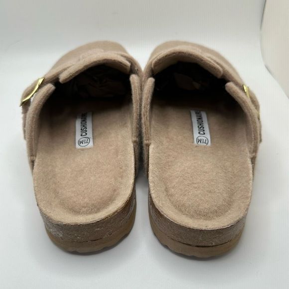 CUSHIONAIRE Womens Clog 7.5 SAND WOOL - Picture 4 of 7